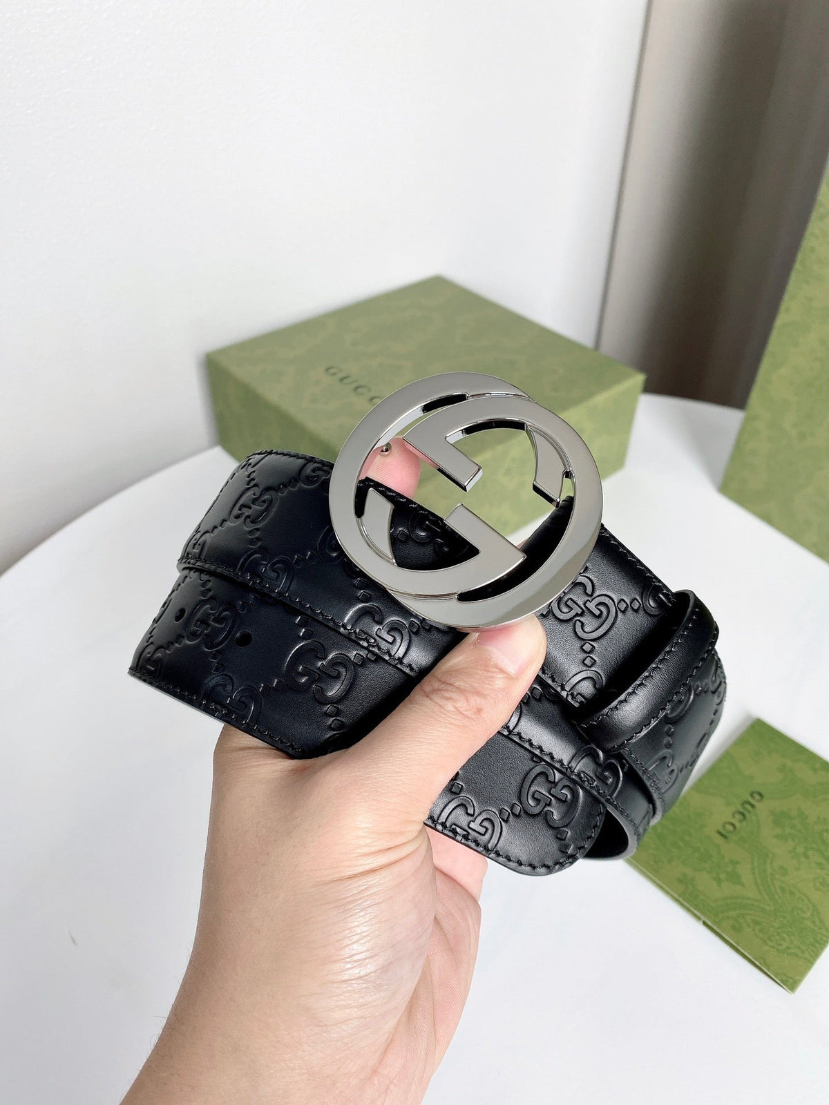 Interlocking G GG Supreme Belt