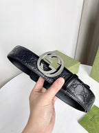 Interlocking G GG Supreme Belt