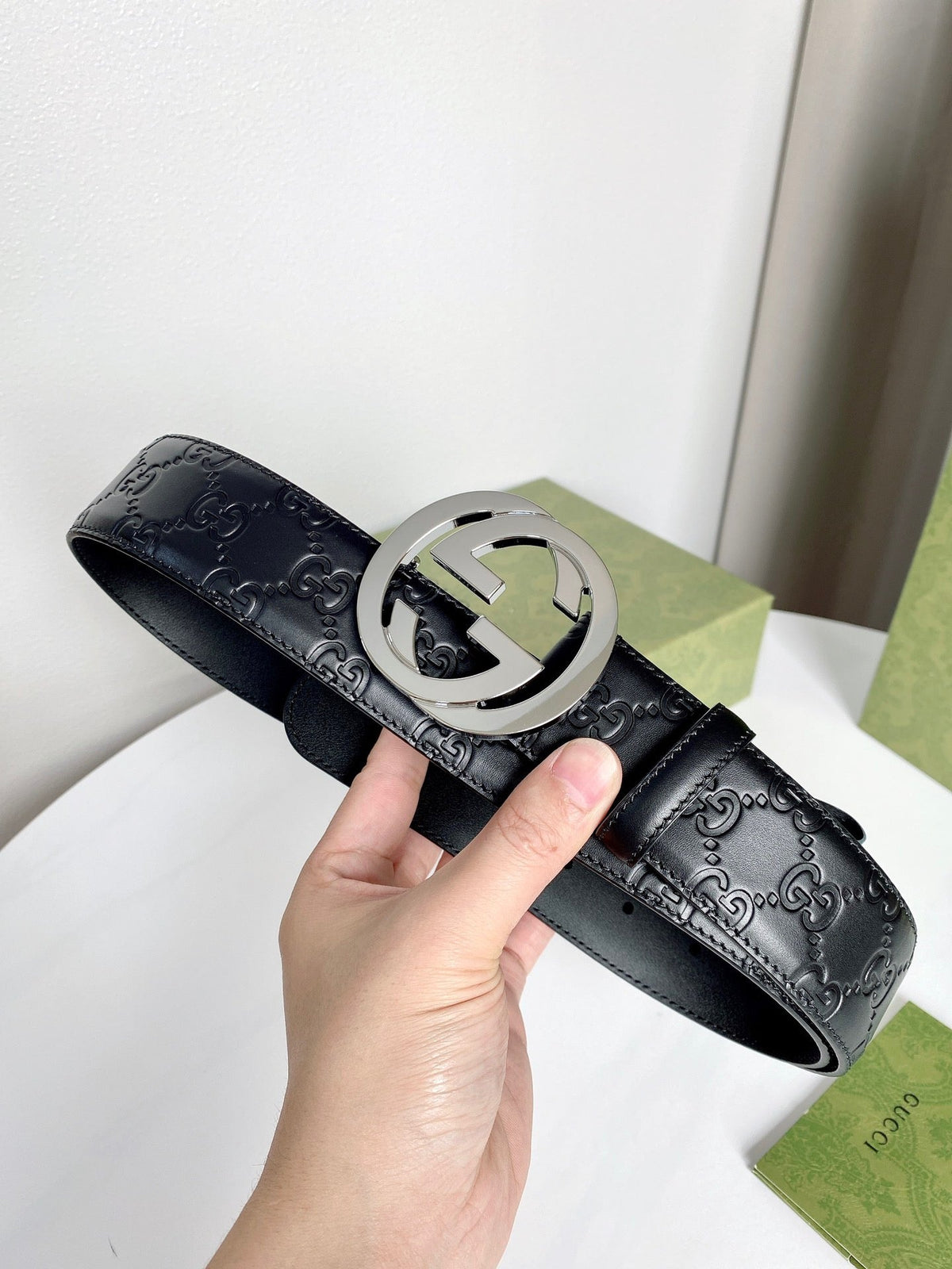 Interlocking G GG Supreme Belt