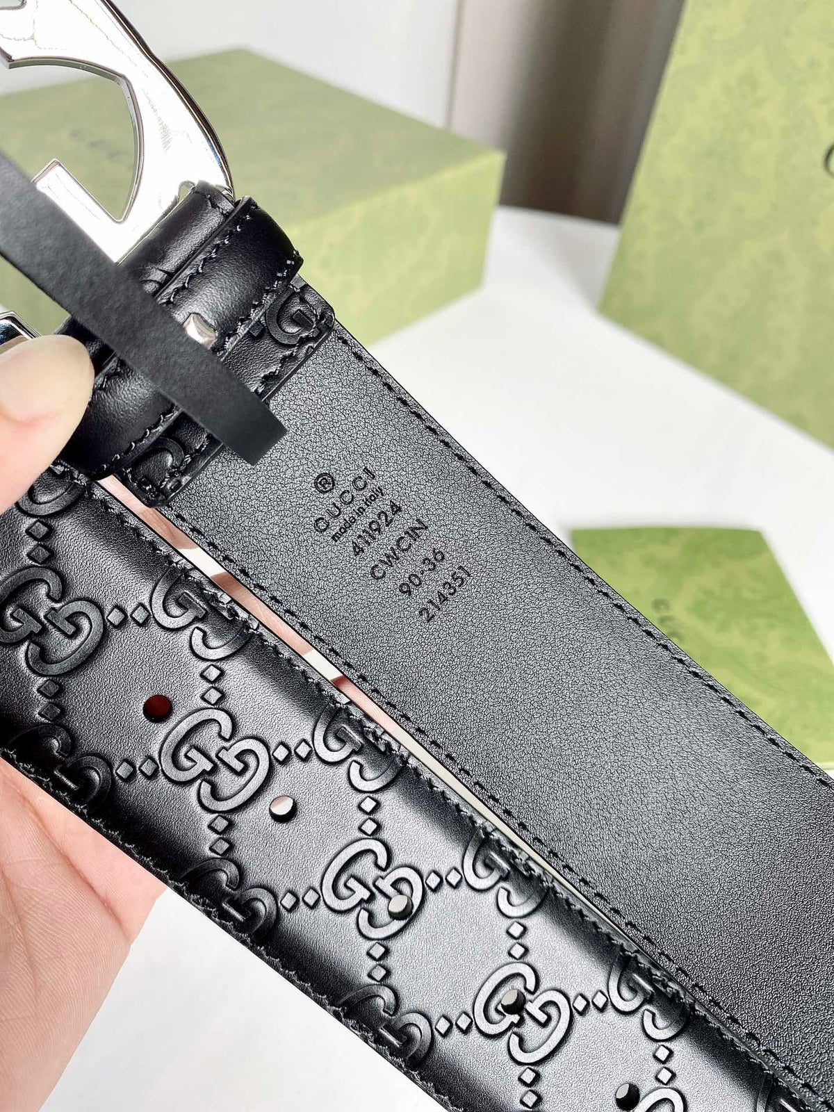 Interlocking G GG Supreme Belt