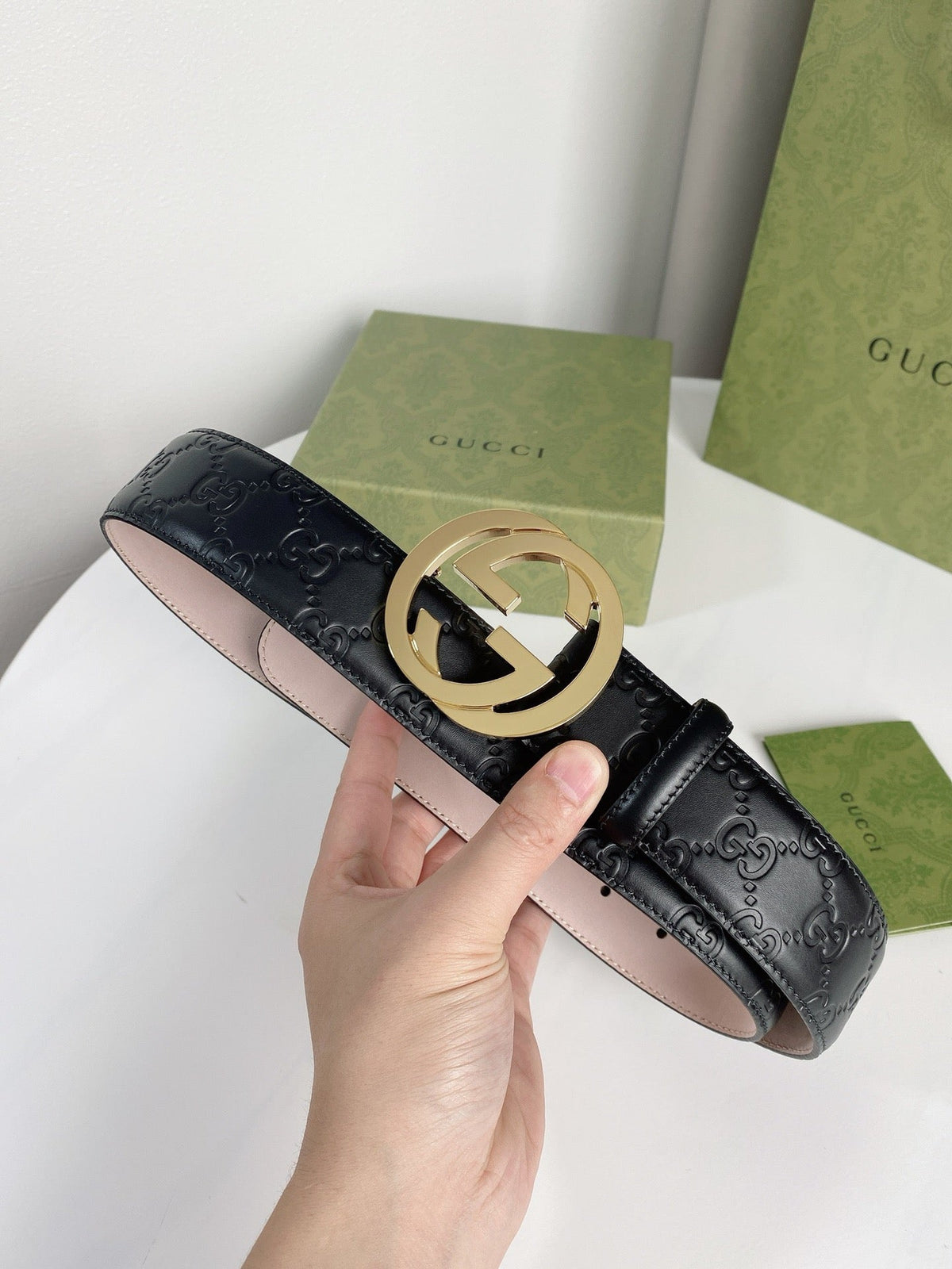 Interlocking G GG Supreme Belt