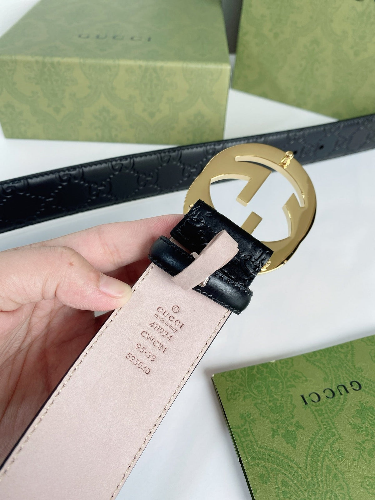 Interlocking G GG Supreme Belt