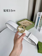 White and Golden Belt