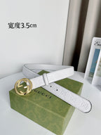 White and Golden Belt