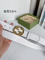 White and Golden Belt