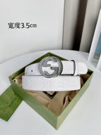 White and Golden Belt