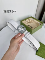 White and Golden Belt