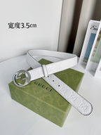 White and Golden Belt