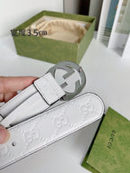 White and Golden Belt