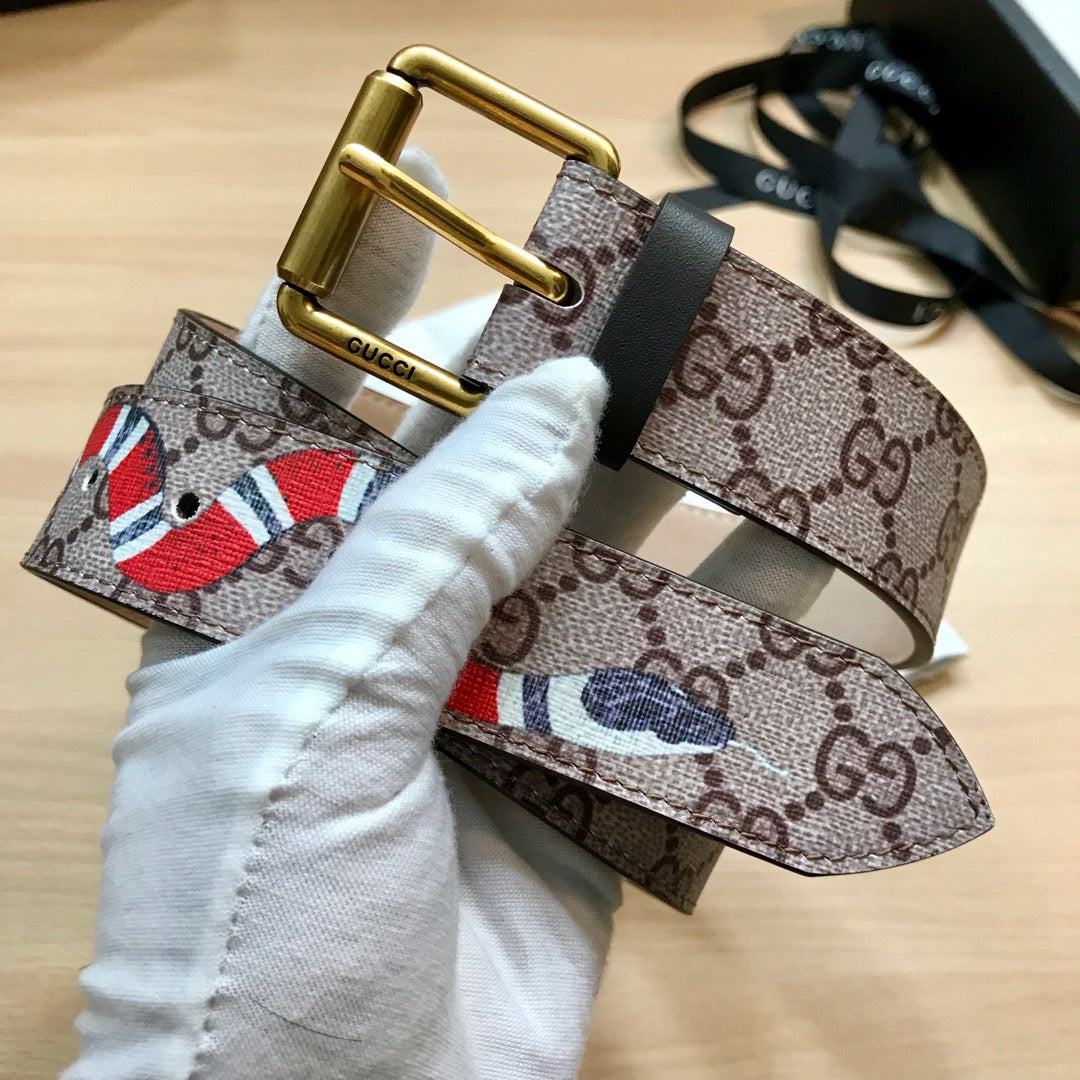 White and Golden Belt