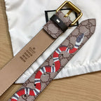 White and Golden Belt