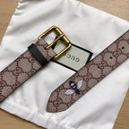 White and Golden Belt