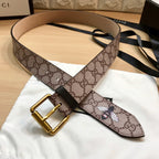 White and Golden Belt