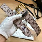 White and Golden Belt