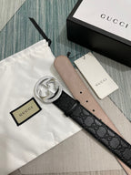 Interlocking G Guccissima Belt
