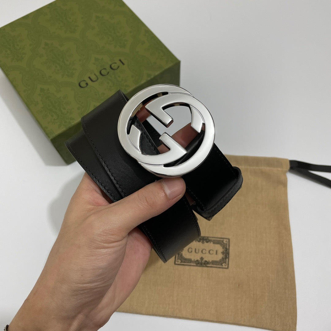 Interlocking G Smooth Belt