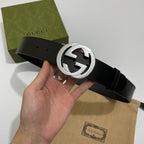 Interlocking G Smooth Belt