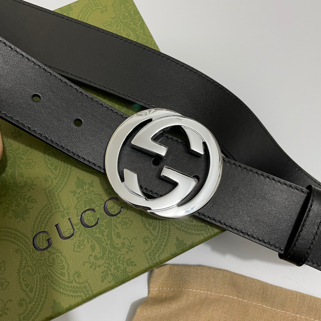 Interlocking G Smooth Belt