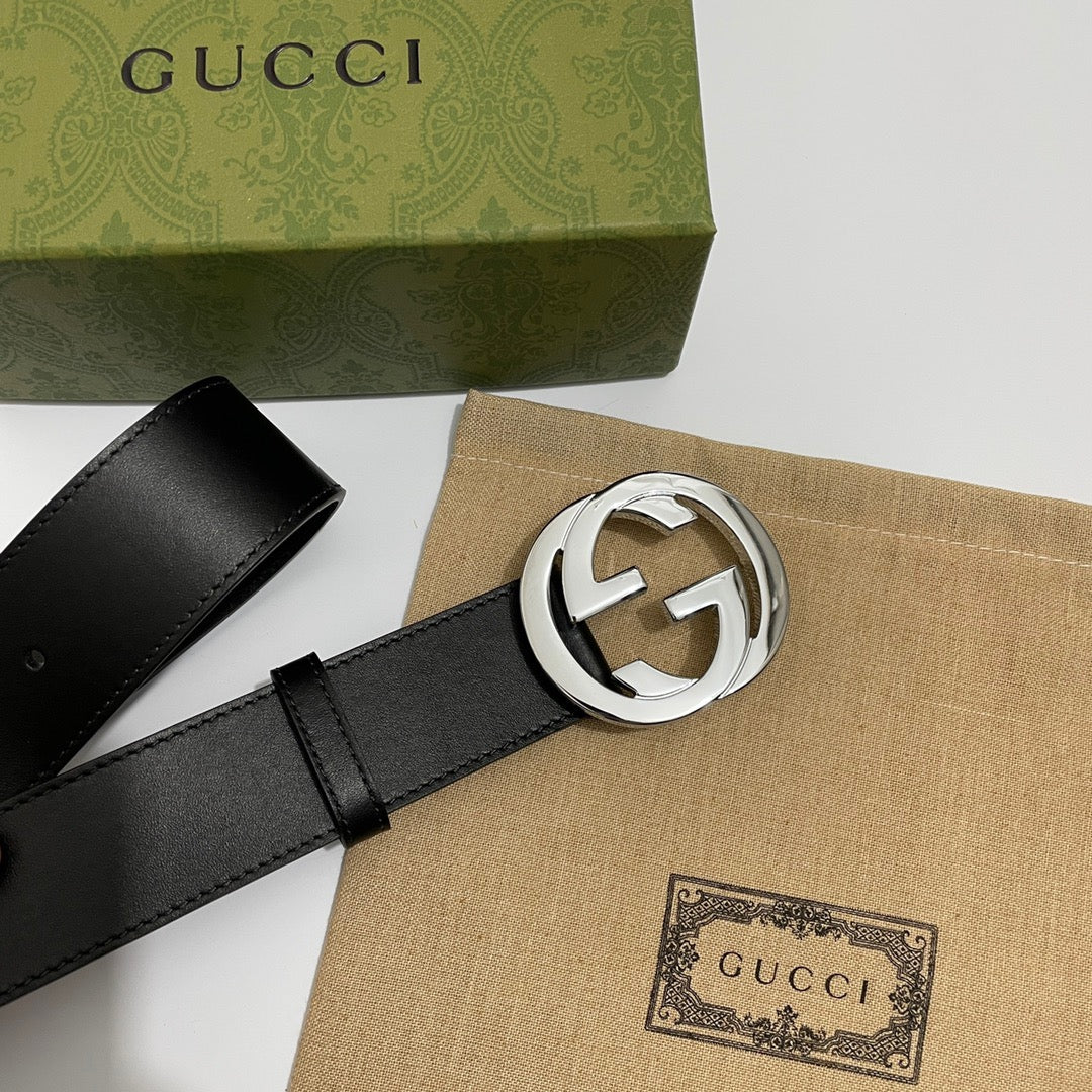 Interlocking G Smooth Belt