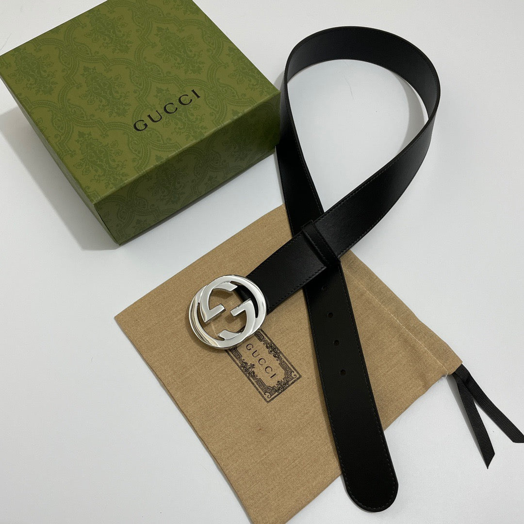 Interlocking G Smooth Belt