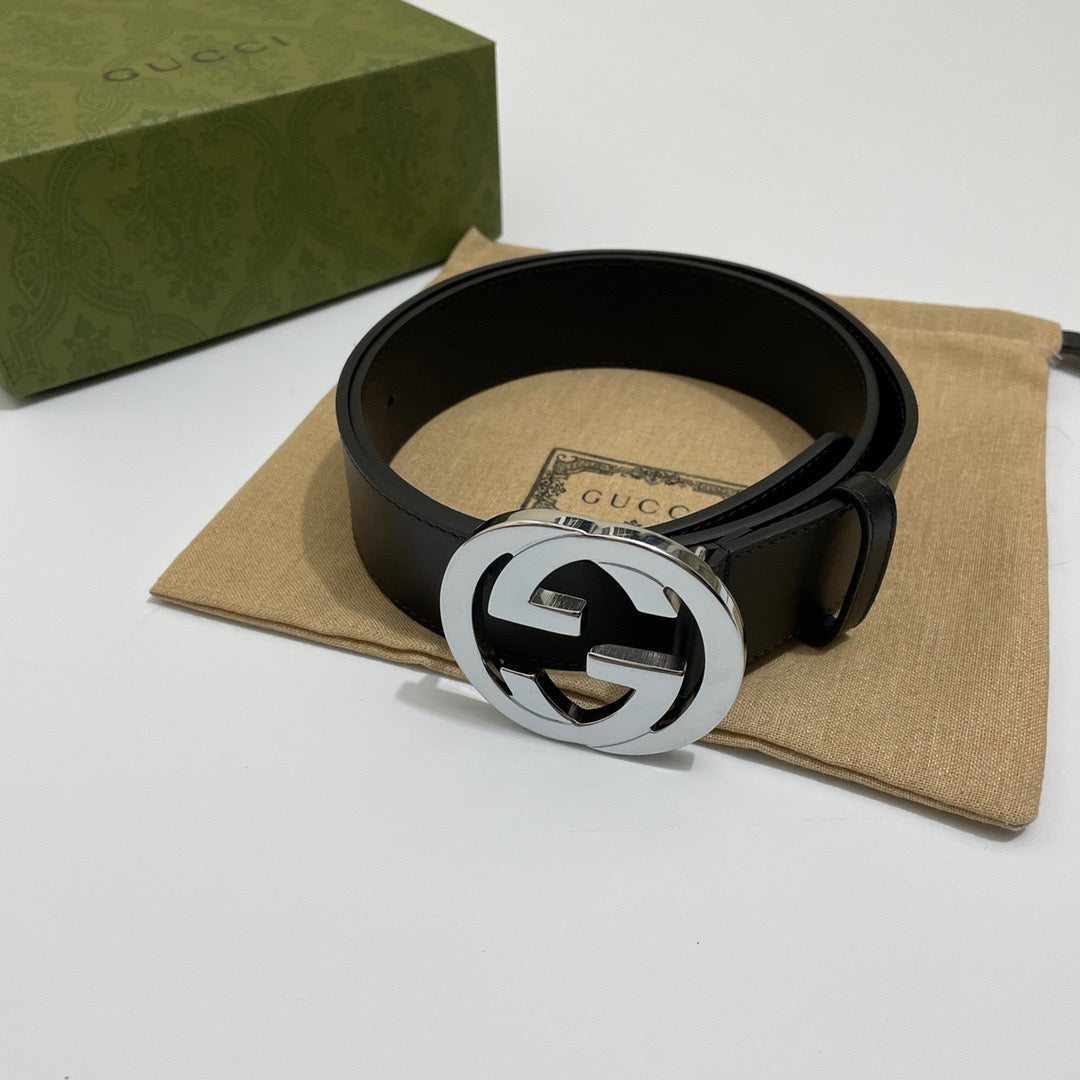Interlocking G Smooth Belt