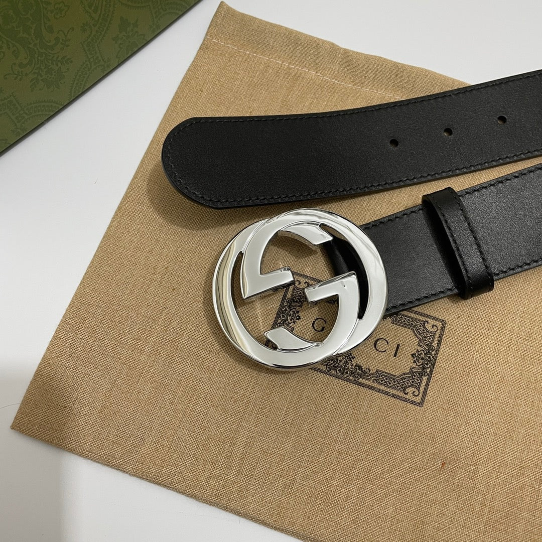 Interlocking G Smooth Belt