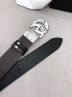 Double G GG Supreme Silver Belt