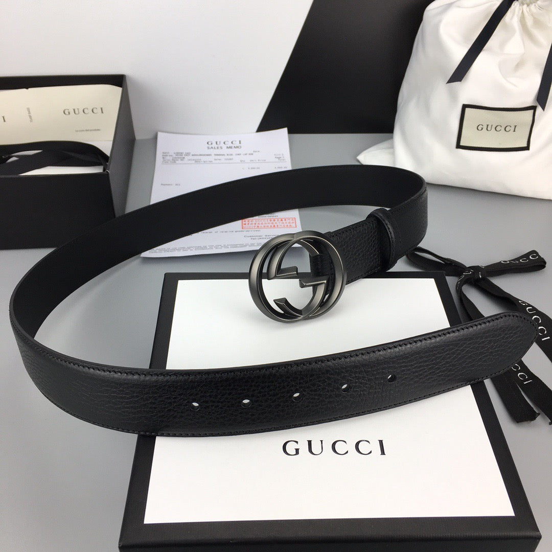 Interlocking G Textured Belt