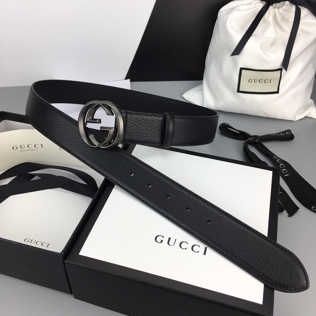Interlocking G Textured Belt