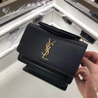 Kate Croc-Embossed Shoulder Bag