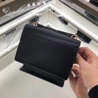 Kate Croc-Embossed Shoulder Bag