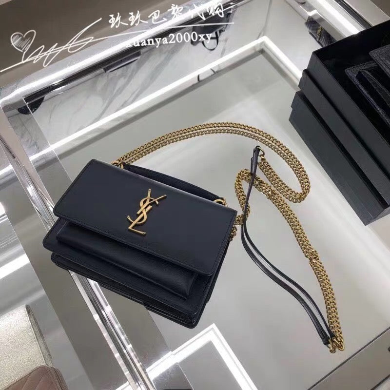 Kate Croc-Embossed Shoulder Bag