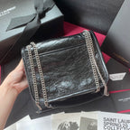 Niki Crinkled Shoulder Bag