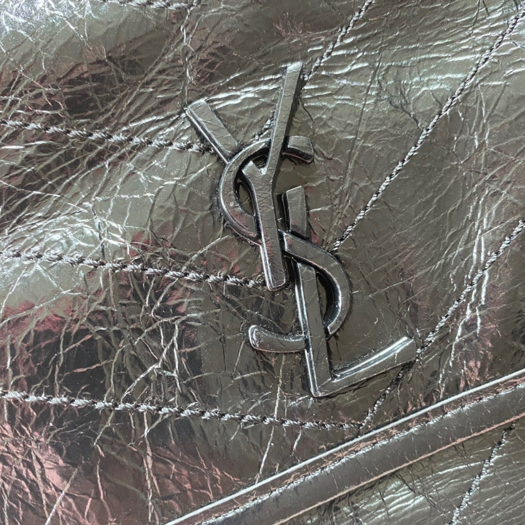 Niki Crinkled Shoulder Bag