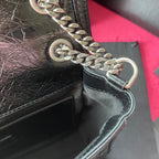 Niki Crinkled Shoulder Bag