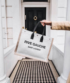 And Black Tote Bag