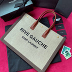 And Black Tote Bag