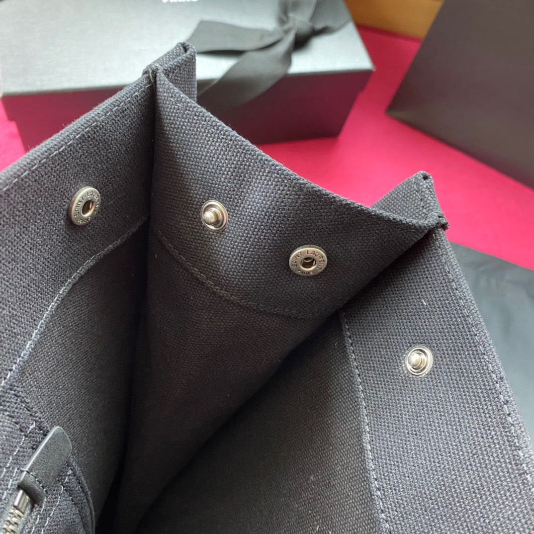 And Black Tote Bag