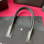And Black Tote Bag