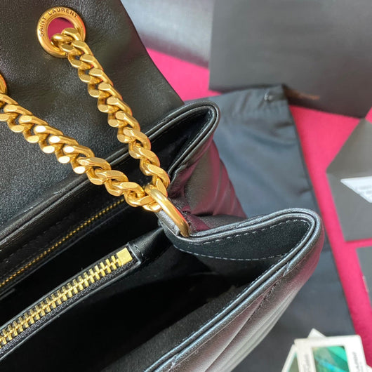 Black and Gold Shoulder Bag