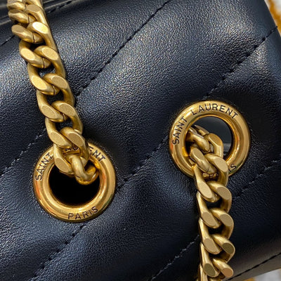 Black and Gold Shoulder Bag