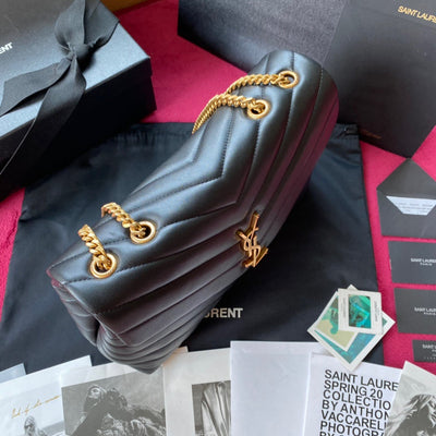 Black and Gold Shoulder Bag