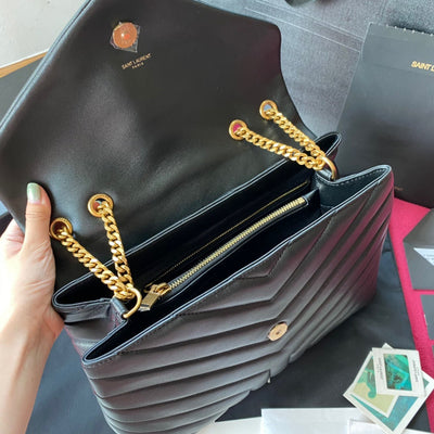 Black and Gold Shoulder Bag