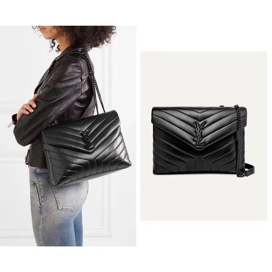 Black and Gold Shoulder Bag