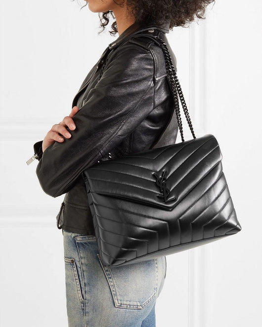 Black and Gold Shoulder Bag