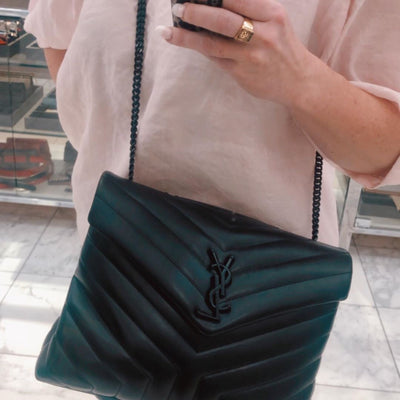 Black and Gold Shoulder Bag