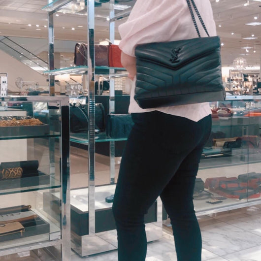 Black and Gold Shoulder Bag