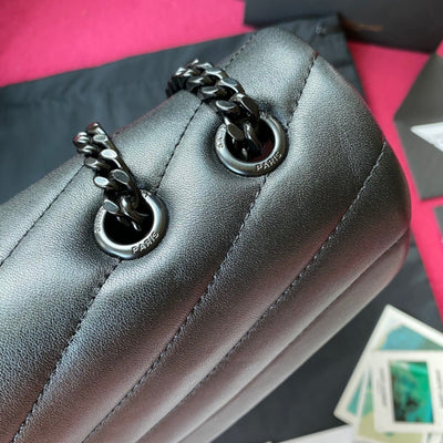 Black and Gold Shoulder Bag
