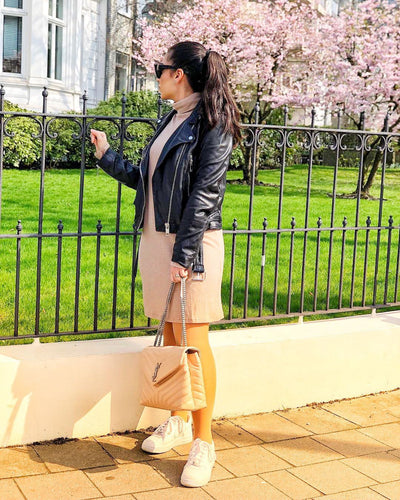 Black and Gold Shoulder Bag