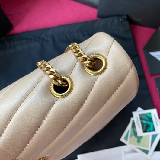 Black and Gold Shoulder Bag